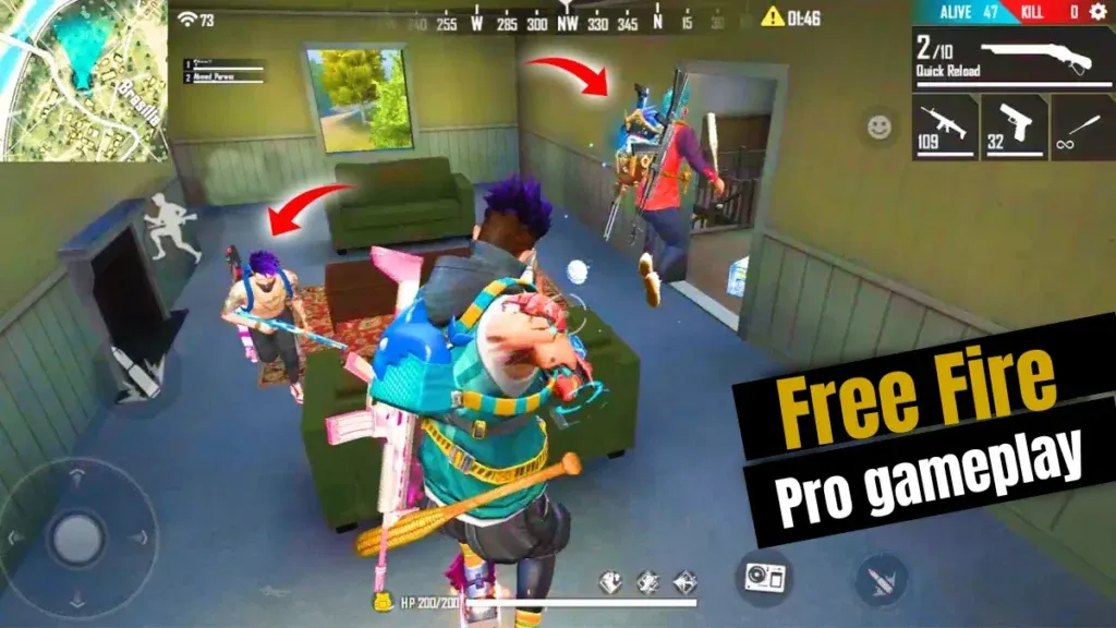 Free Fire Pro Gameplay