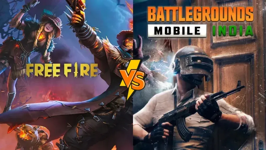 Free Fire Vs BGMI